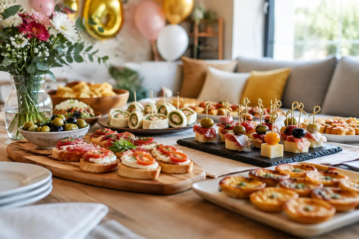 Comment choisir un menu de traiteur pour un anniversaire à la maison