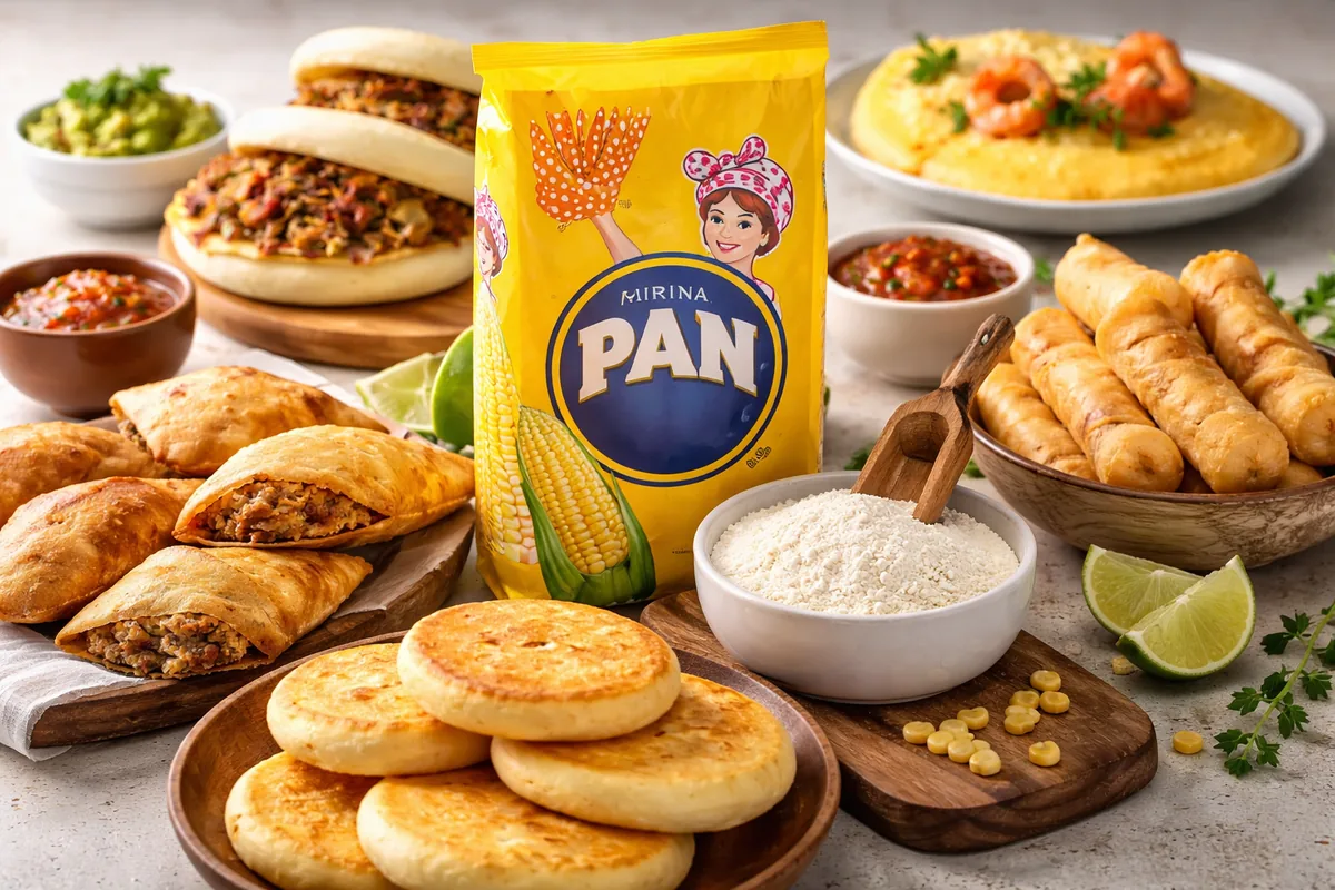 Comment utiliser la farine de maïs Harina Pan pour des recettes variées