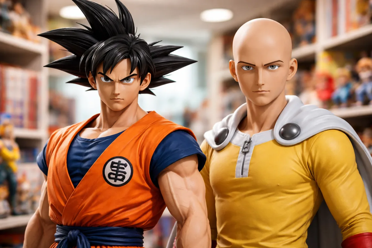 Comment Goku et Saitama influencent l'évolution des personnages dans les animes