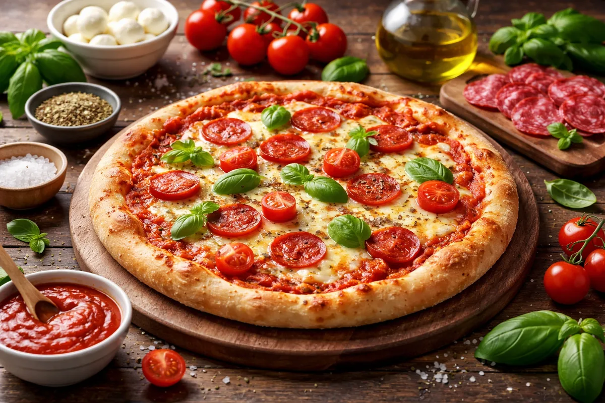 Comment faire une pizza maison avec des ingrédients simples et savoureux