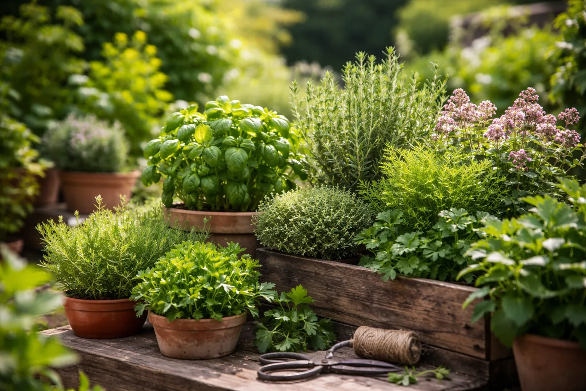 Les plantes aromatiques indispensables pour un jardin réussi