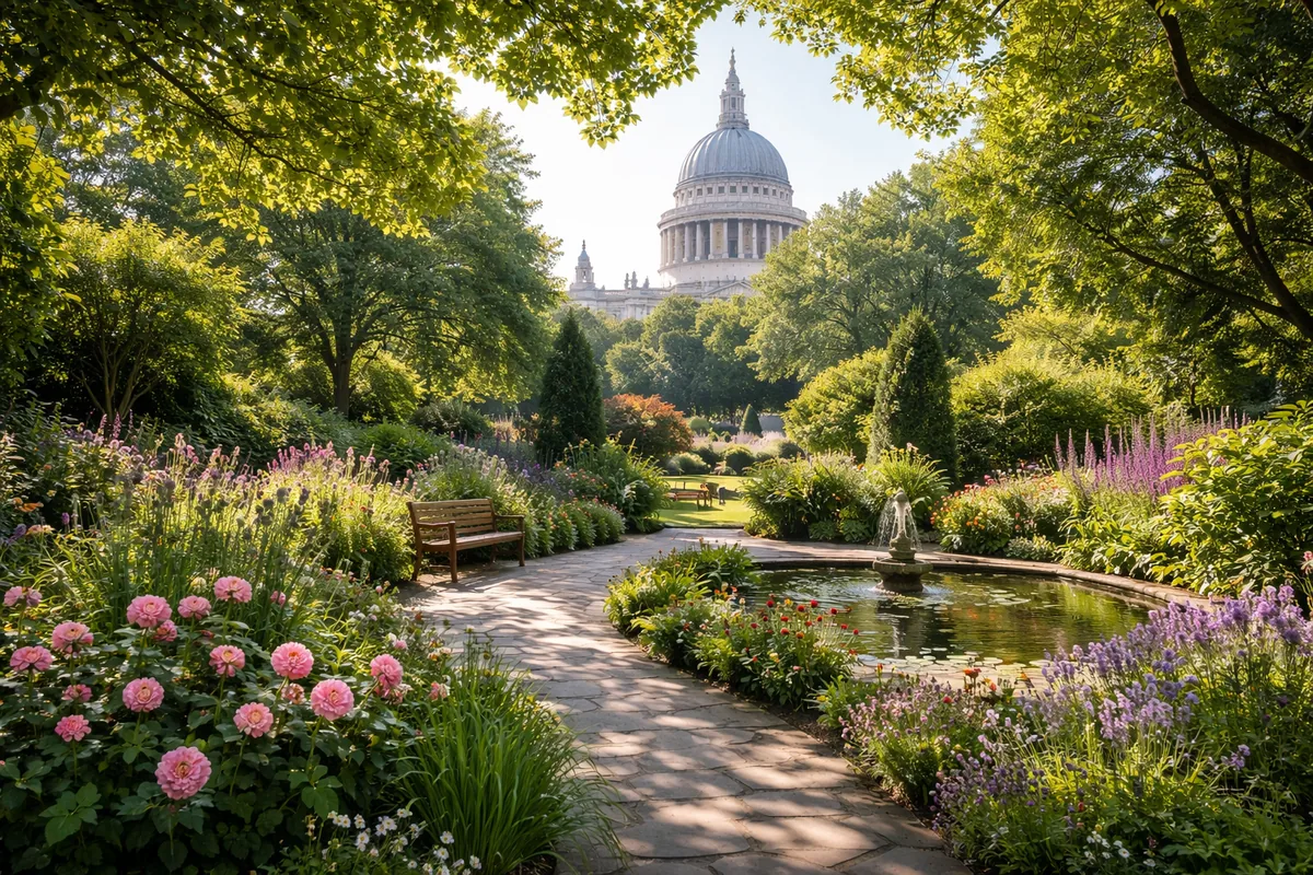 La magie des jardins de Londres : une évasion verdoyante