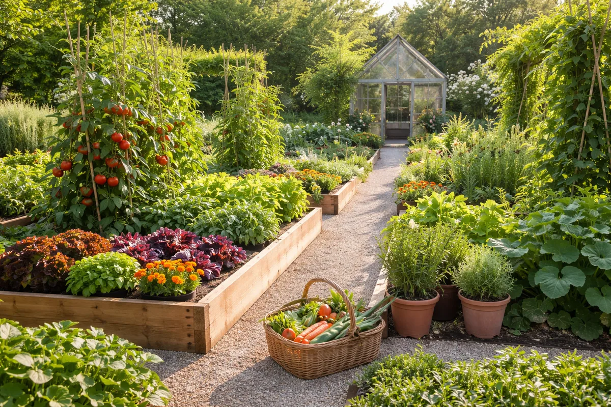 Les astuces pour un jardin productif et esthétique