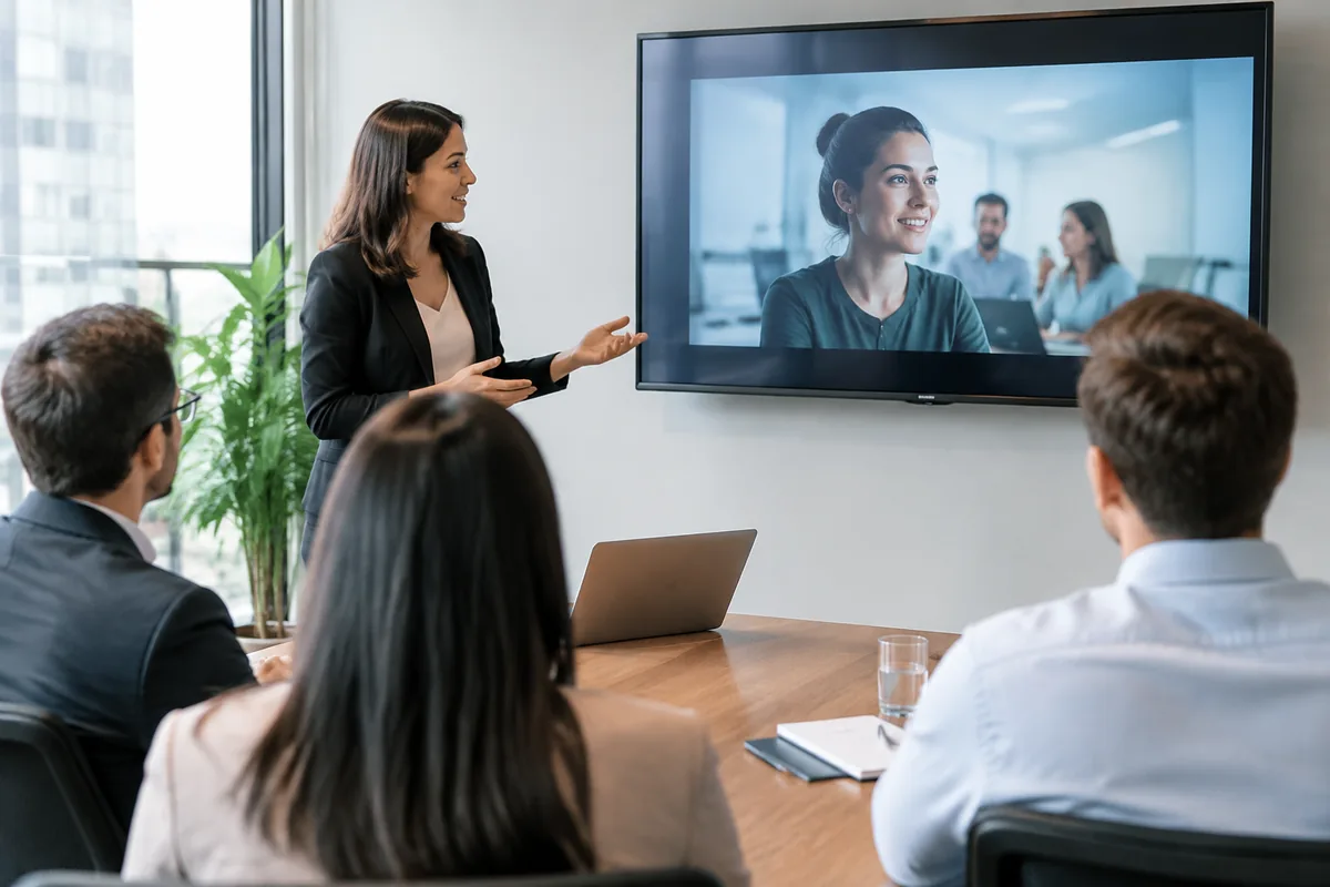 Comment préparer un film d’entreprise pour une présentation en réunion