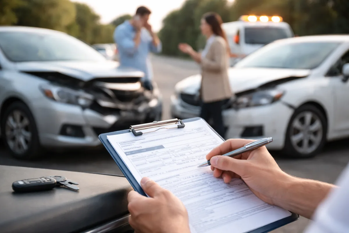 Comment fonctionne le processus de déclaration d'accident automobile