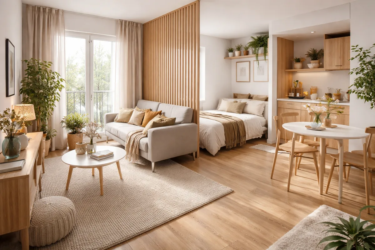 Quel type d'aménagement intérieur choisir pour un studio de 25 m²