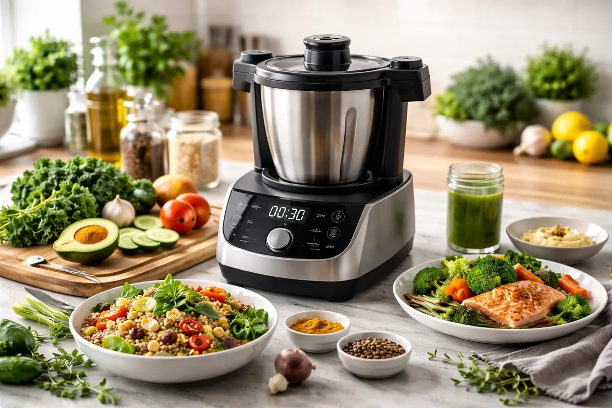 Comment cuisiner des recettes saines avec un robot de cuisine polyvalent